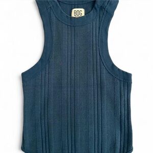 navy blue BDG tank top